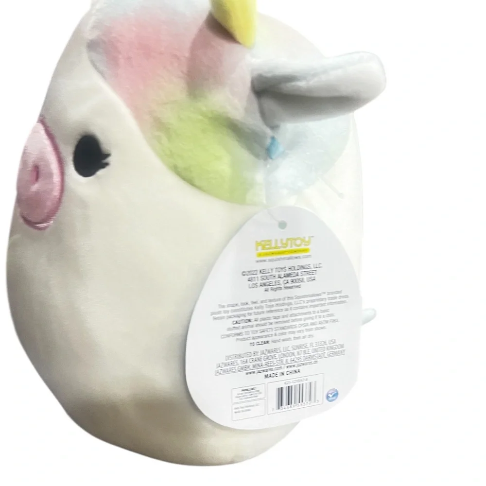 Squishmallows Candess the cow with multicolor spots Kelly toy 8 inch - Picture 4 of 6